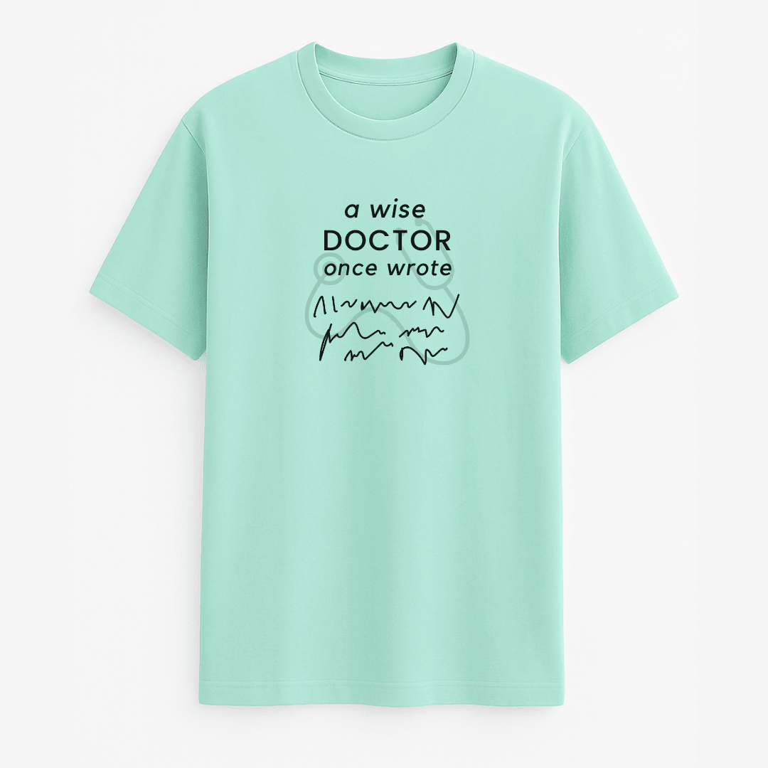 Dr Meme Classic T-Shirt multiple colours by Words Armor – premium cotton funny graphic t shirt for men and women