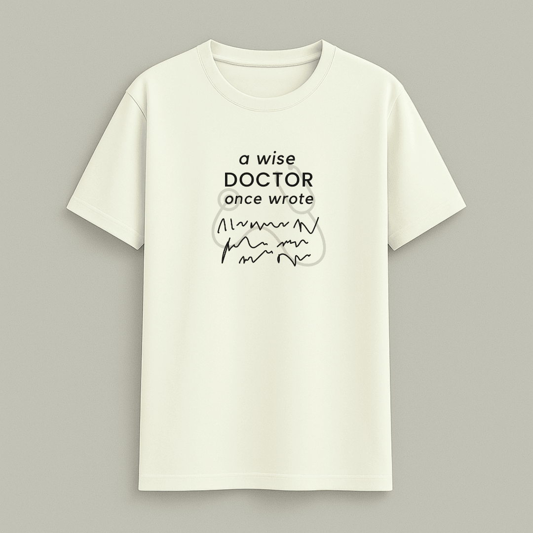 Dr Meme Classic T-Shirt multiple colours by Words Armor – premium cotton funny graphic t shirt for doctors men and women