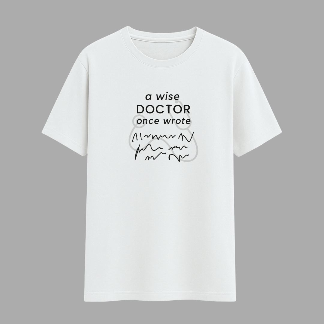 Dr Meme Classic T-Shirt multiple colours by Words Armor – premium cotton funny graphic t shirt for men and women