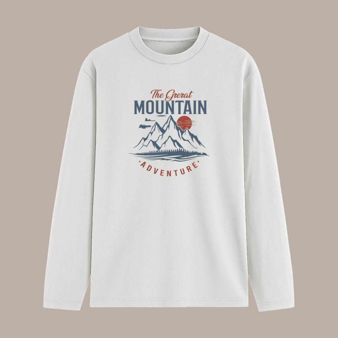 Adventure full sleeve t shirt for men and women by Words Armor