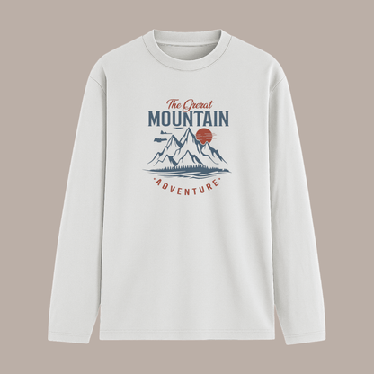 Adventure full sleeve t shirt for men and women by Words Armor