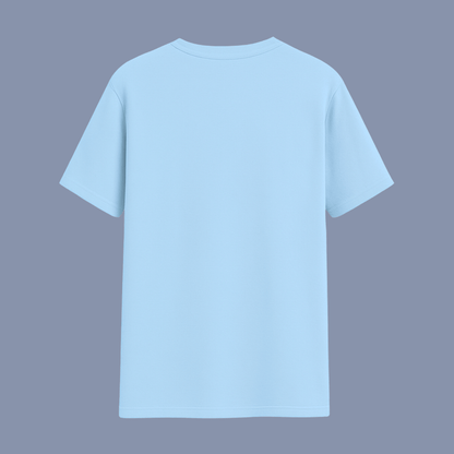 Adventure Half Sleeve T-Shirt Light Blue for Men and Women – Words Armor
