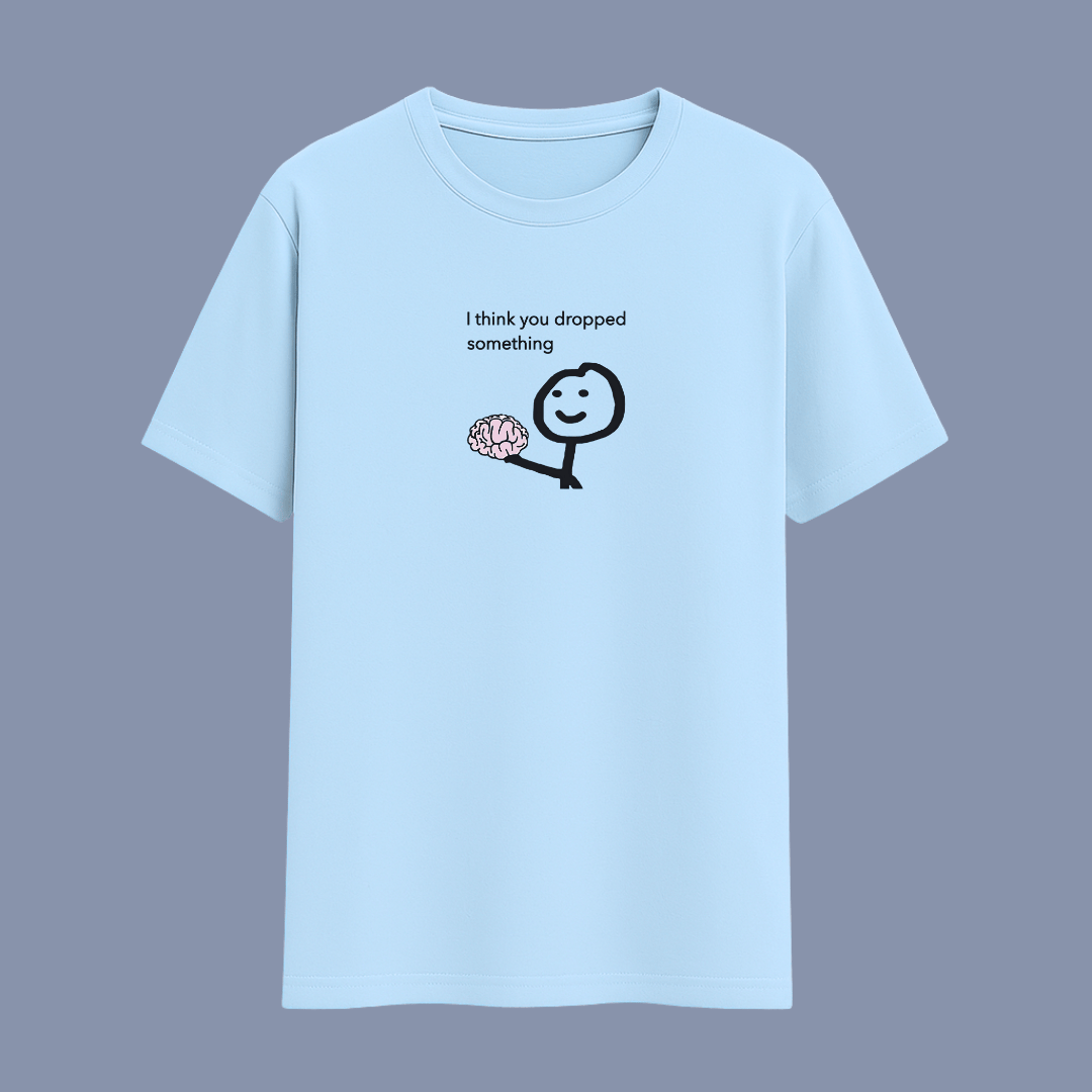Meme Sarcasm classic half sleeve solid unisex t-shirt in off white by Words Armor, 100% premium cotton, XS to 5XL