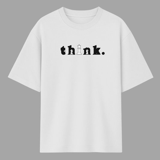 Chess oversized t-shirt by Words Armor in premium cotton for men and women