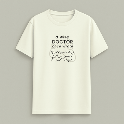 Dr Meme Classic T-Shirt multiple colours by Words Armor – premium cotton funny graphic t shirt for doctors men and women