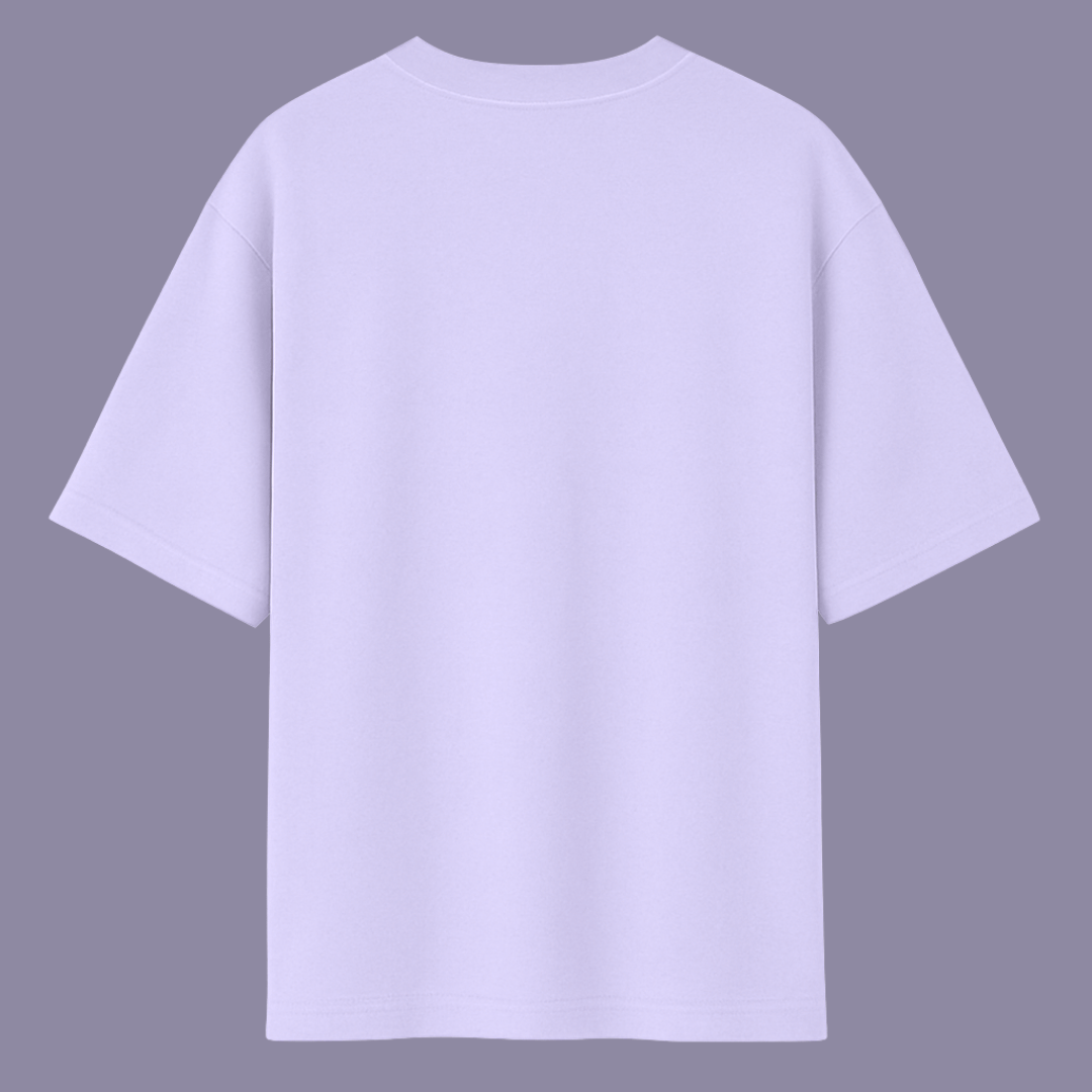 Plain white t-shirt on a gray background