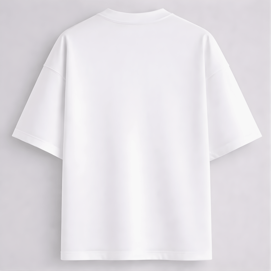 I Shoot People photographer meme oversized drop shoulder T-shirt white 260 GSM Words Armor