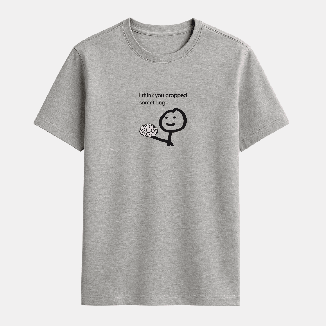 Meme Sarcasm classic half sleeve solid unisex t-shirt in off white by Words Armor, 100% premium cotton, XS to 5XL
