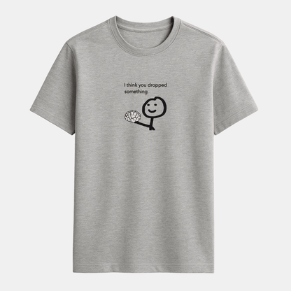 Meme Sarcasm classic half sleeve solid unisex t-shirt in off white by Words Armor, 100% premium cotton, XS to 5XL