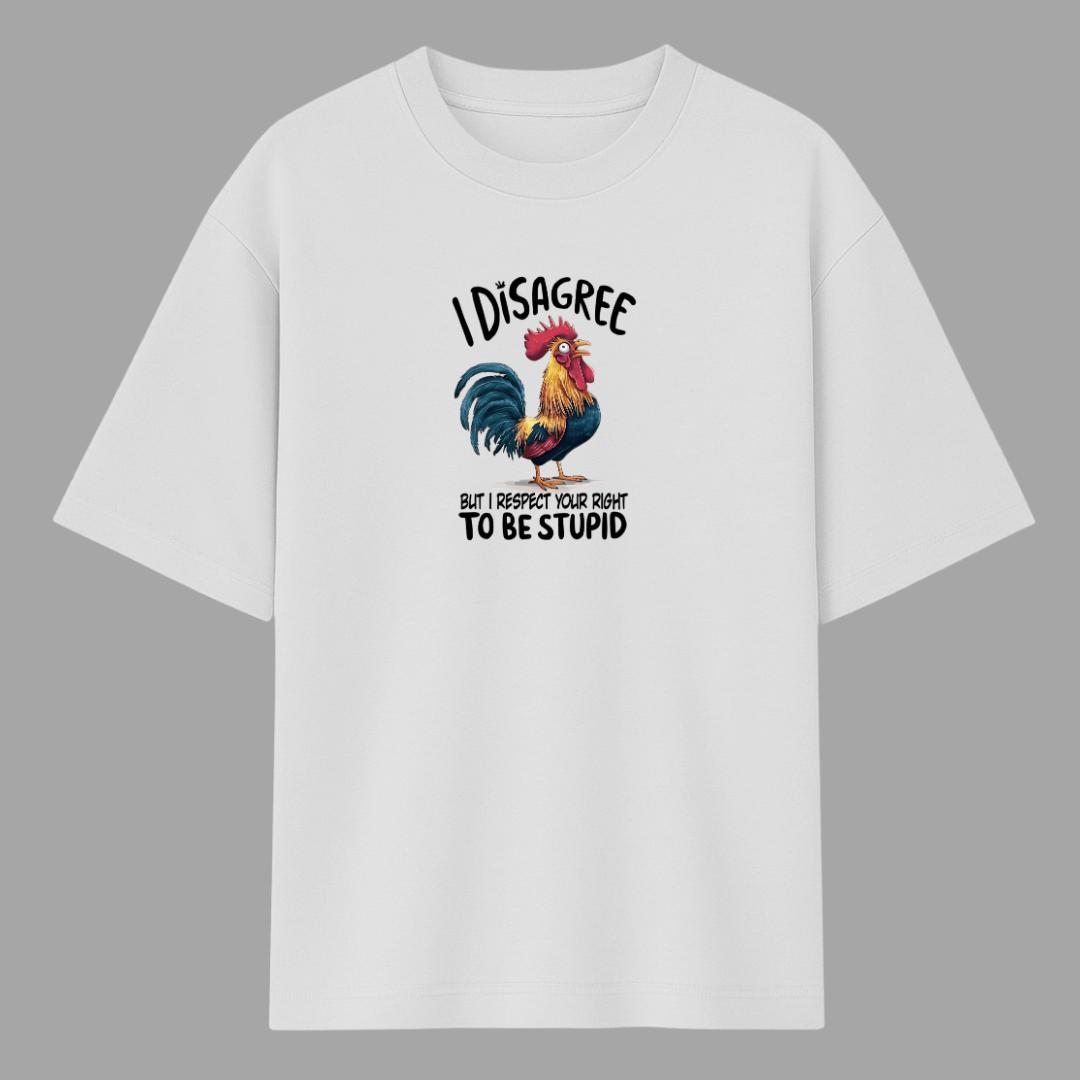 Words Armor meme oversized t-shirt in white colour.