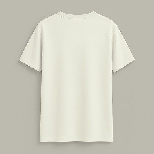 White t-shirt on a gray background wordsarmor