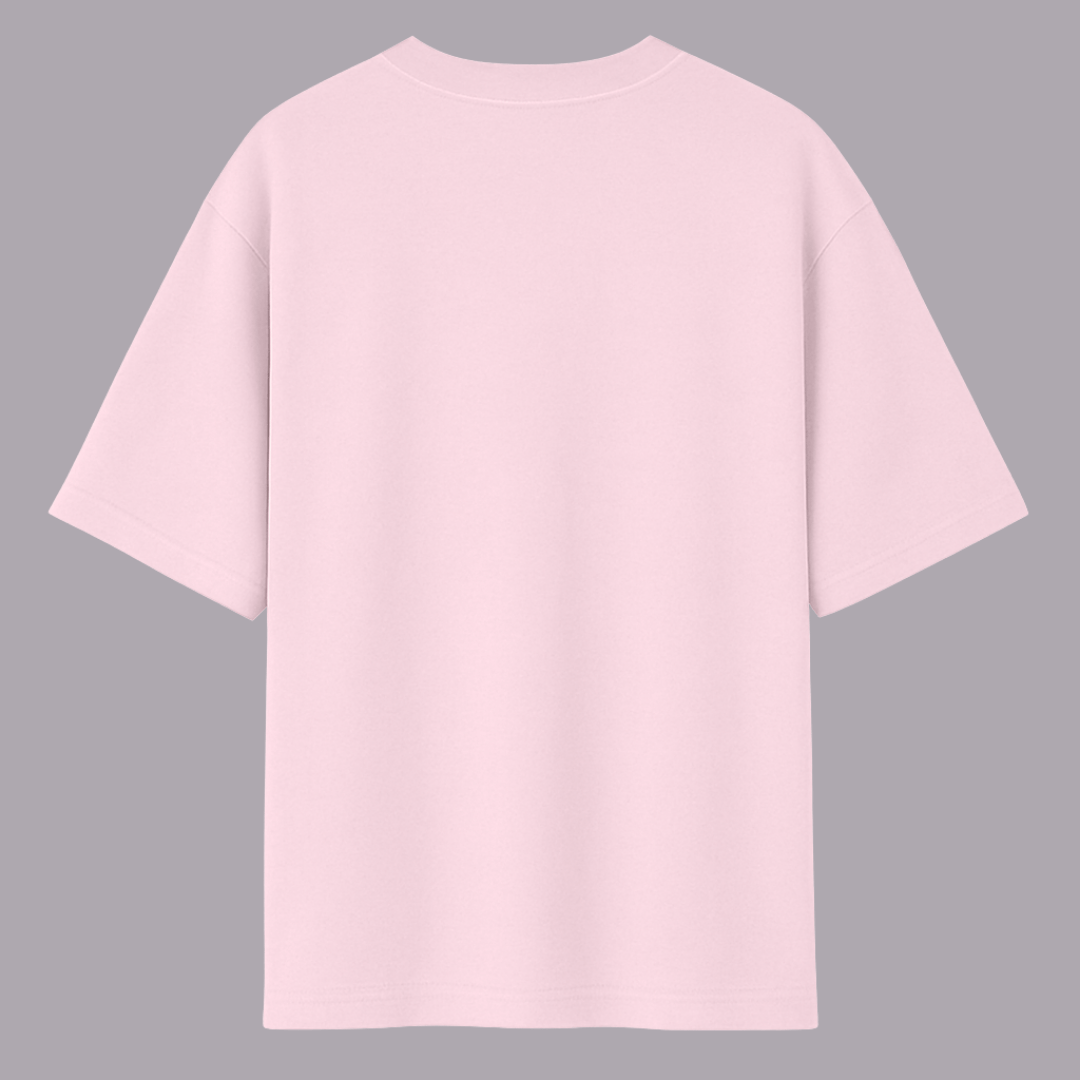 Baby Pink t-shirt on a gray background words armor