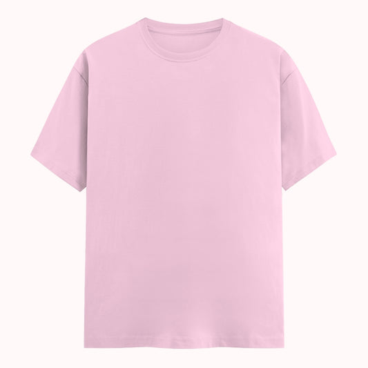 Words Armor solid plain baby pink t shirt front view for men and women