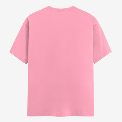 Words Armor solid plain flamingo t shirt back view for men and women