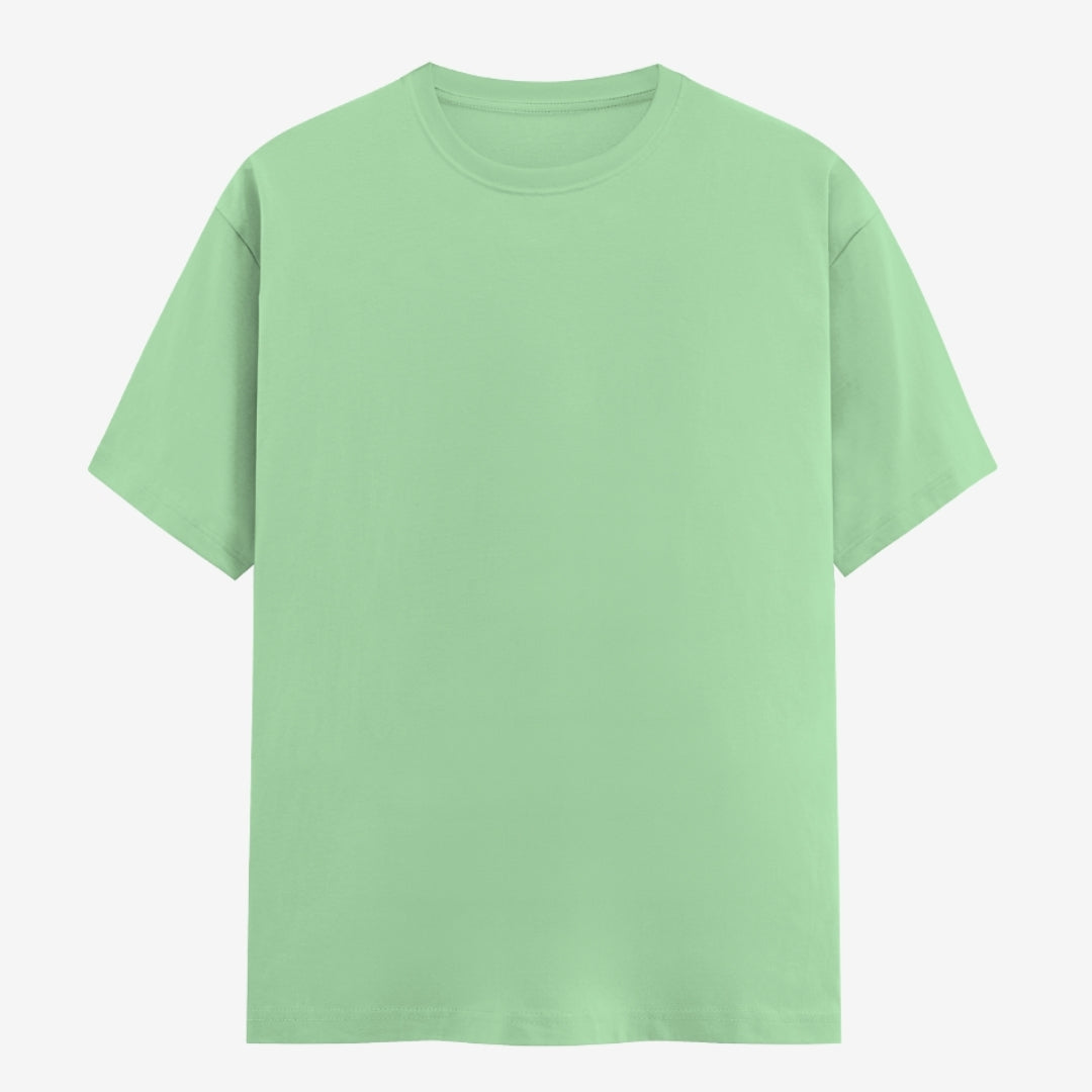 Words Armor solid plain jade t shirt front view for men and women