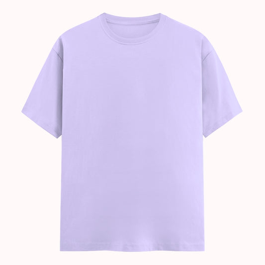 Words Armor solid plain lavender t shirt front view for men and women
