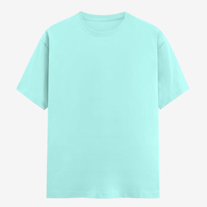 Words Armor solid plain mint t shirt front view for men and women