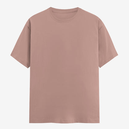 Words Armor solid plain mushroom t shirt front view for men and women