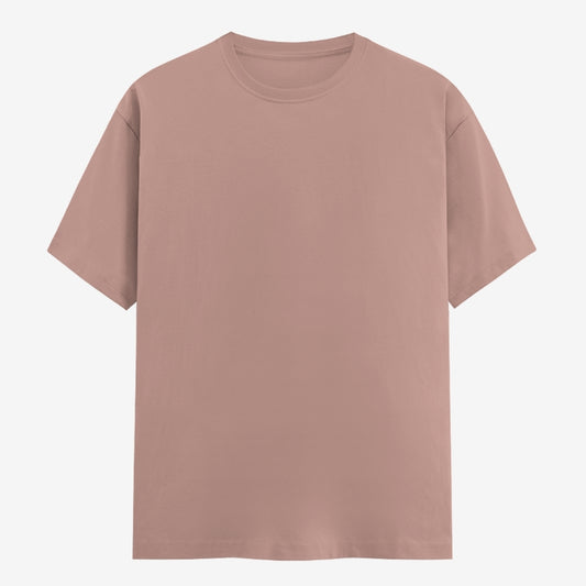 Words Armor solid plain mushroom t shirt front view for men and women