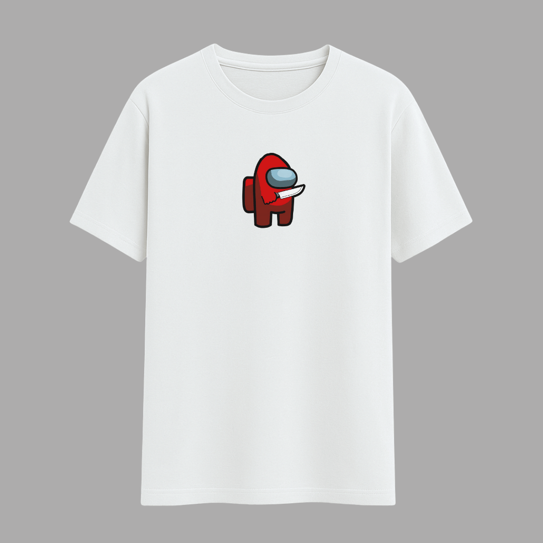WordsArmor Among Us classic t-shirt white front mockup