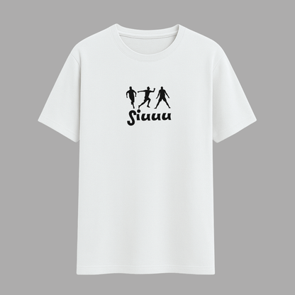 Ronaldo Siuuu classic t-shirt by Words Armor premium cotton for men and women