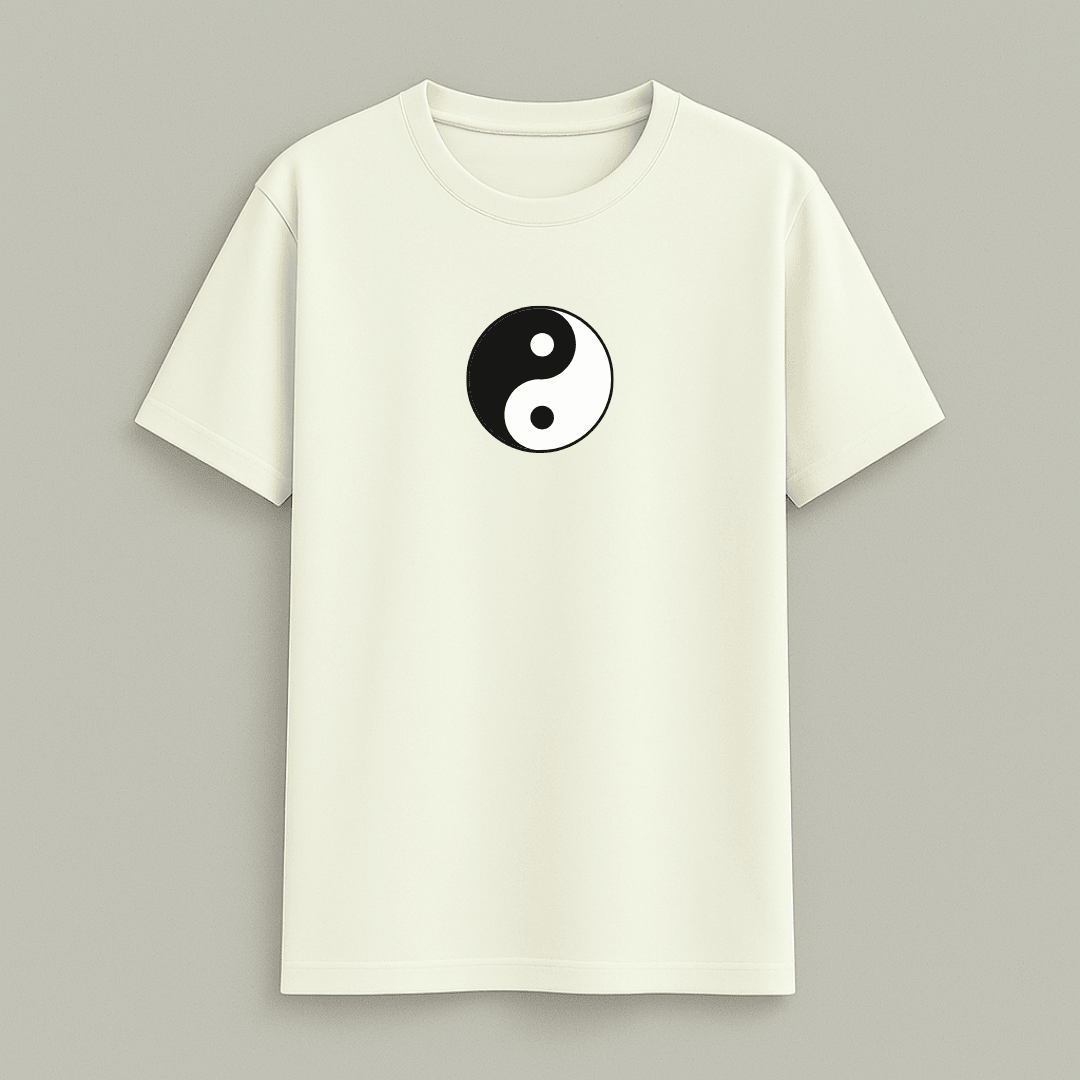 Yin Yang Classic T-Shirt by Words Armor – Balance symbol for men and women